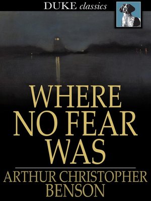 cover image of Where No Fear Was